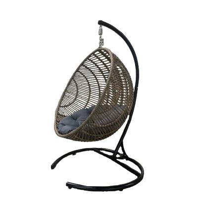 China Super Comfortable Outdoor Garden Rattan Hanging Basket Chair RLF-H-0016 for sale