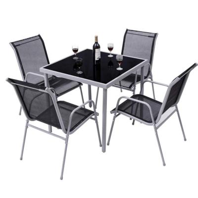 China Water Proof Vend 5pcs Patio Garden Table And Chair for sale