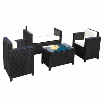 China Weather Outdoor Furniture Sell Cheapest KD Rattan Sofa RLF-0008S-1 for sale