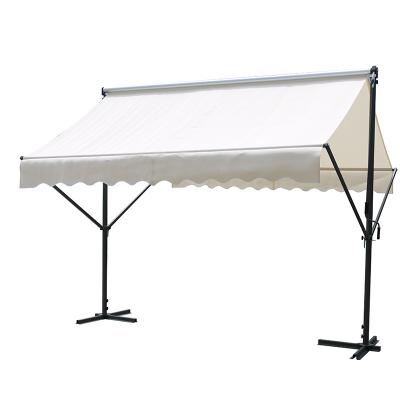 China Modern Double Sided Retractable Dining Comic Tent for sale