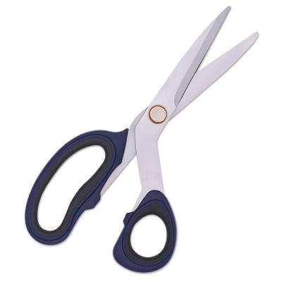 China Fabric /Sewing Shears Tailoring Scissors Work Best Quality Clothing Shear 8.5 Inch Full Titanium Alloy Stainless Steel Household Tailor Scissors for sale