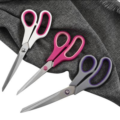 China Manufacturer Direct Selling Universal Stainless Steel Scissors Student Office Scissors Household Tailor Cutting Scissors for sale