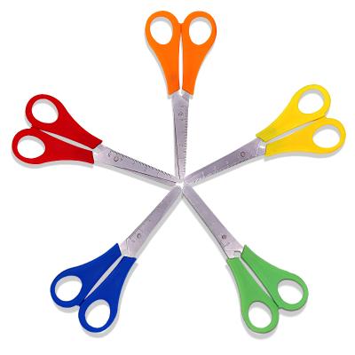 China Hot Selling Universal Cutting Scissors for Student Stainless SteelPlasticStainless Pruning Scissors for Kids for sale