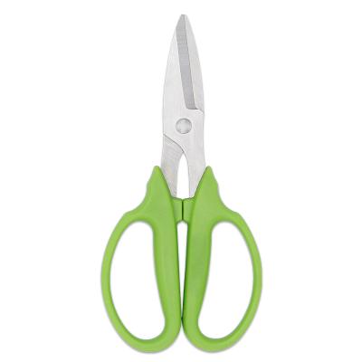 China Handle Anti-Slip Profesional Fruit Tree Cut Carbon Steel Steel Plant Grafting Garden Pruner Tools Bonsai Trimming Wholesale Small Scissors for sale