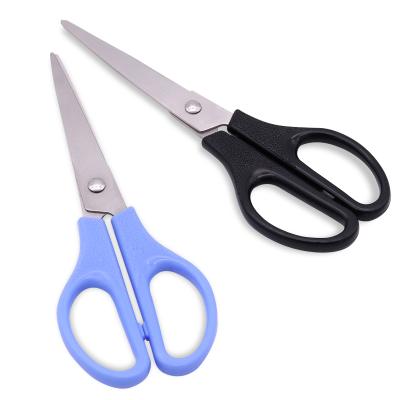 China Home Office 6.5 Inch Yangjiang Stainless Steel Universal Scissors With Plastic Handle For Office Household Student Office Scissors for sale