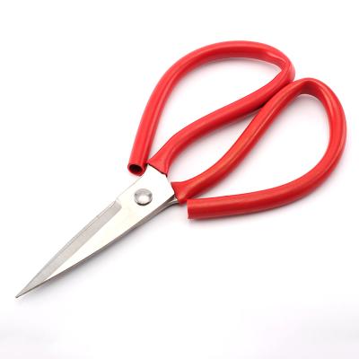 China Household scissors best choose tijeras fabric scissors for stainless steel tailor scissors with plastic handle for sale