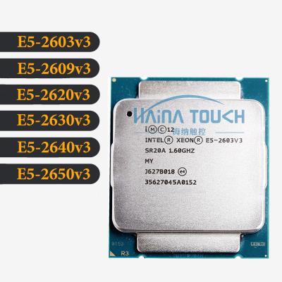 China Original Intel Xeon E5-2603V3 2609v3 2620v3 2630v3 2640v3 2650v3 LGA Server CPU Processor 2011-3 for sale