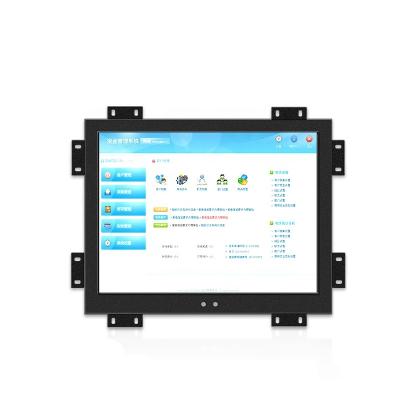 China 19 Inch Embedded Wall Mount Touch Screen Monitor LCD Industrial Monitor VGA DVI BNC AV TV Touch Screen for sale