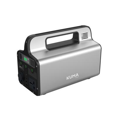 China KUMA 300W LiFePO4 Battery Powered Generator Cordless Charging Solar Generator For Outdoor Camping for sale