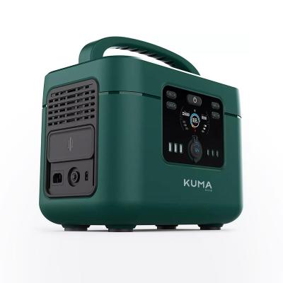 China Wholesale KUMA 1050Wh Wireless Charging 1200W Portable Solar Power Station 110V or 220V Radio for sale