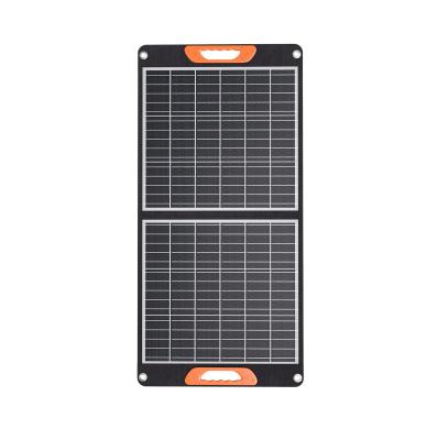 China Foldable Kuma 100W Solar Panel Solar Panel Battery Charging With USB Port 100 Watt Solar Panel System 166mmx166mm for sale