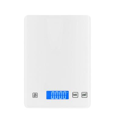 China Food Weight Measuring 22lb/10kg Tempered Glass Weight Nutrition Scale Smart Electronic Kitchen Food for sale