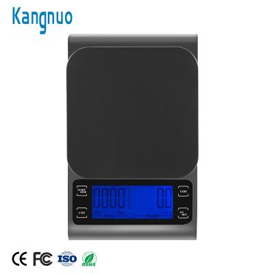 China With Scale Tray High Precision 3000G 0.1G Automation Portable Electronic Roasting Hero Drip Digital Coffee Weight Scale With Timer for sale