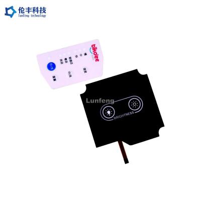 China LGF Film LED Membrane Keypad , Polyester LED Membrane Switch for sale