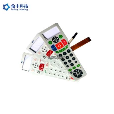 中国 Real Adhesive 3M467 Metal Dome FPC Membrane Switch -40°C To 70°C Temperature Tolerance 販売のため