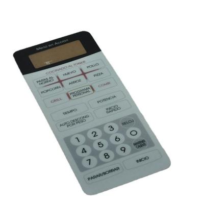 China DC 5V PC Waterproof Membrane Keypad with Customizable Interface and ≤100mA Current for sale