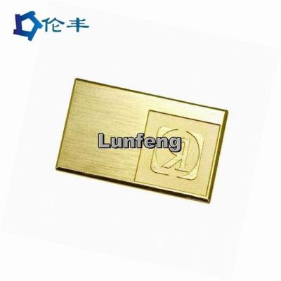 Chine Acier inoxydable en aluminium du logo RAL AL1060 de plaque signalétique de matriçage à vendre