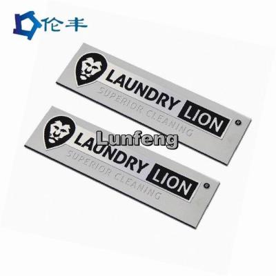 China Rechteck-Aluminiumnummernschild-Maschine Logo Stainless Steel Anodized Nameplates zu verkaufen