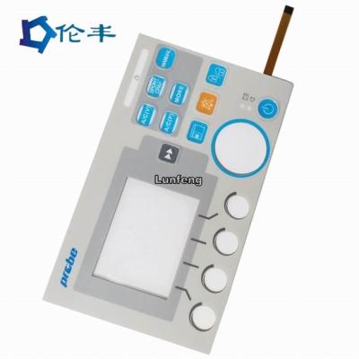 中国 屈曲Tail FPC Membrane Switch PET V200 3M468 Membrane Control Panel 販売のため