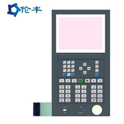 China El teclado del interruptor de membrana de la bóveda del metal de Pantone grabó en relieve el botón táctil LCD en venta