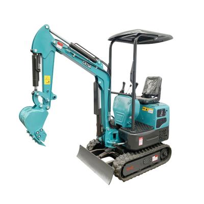 China Powerful Cheap Multifuction CX11A Euro 5 Emission Standard Garden Mini Excavator With Hydraulic Bucket for sale