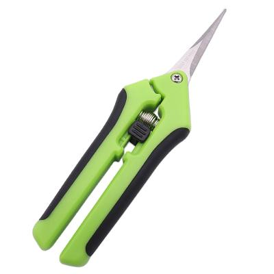 China Sharpness Wholesale Stainless Scissors Plant Cut Nursery Garden Branch Cutter Scissors Pruning Scissors Plant Pruner Shears For Garden for sale