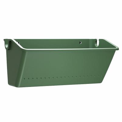 China Simply Wall Hanging Plant Box Plant Container Wall Greening Flower Pot for sale