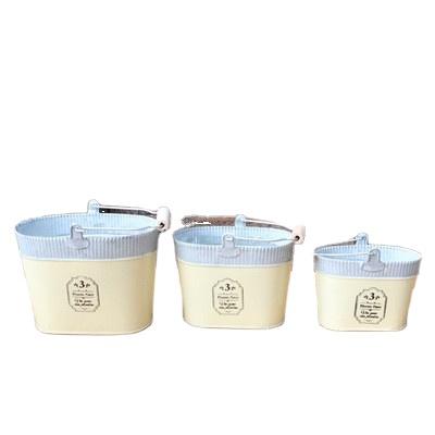 China Hot Sale High Quality Durable Iron Plant Square Pots Wholesale Plant Small Pot Fleshy Flower Pot for sale