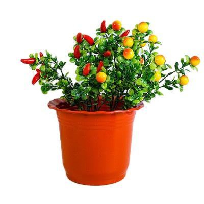 China High Quality Durable Household Balcony Lace Garden Flower Pot Around Plant Pots Plastic Flower Pots for sale