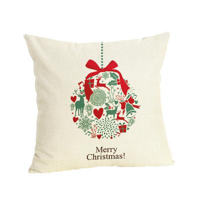 China Sofa Cushion Covers Folded Sensitive Cushion Cover for Christmas 2021 Christmas Cushion Cover for sale