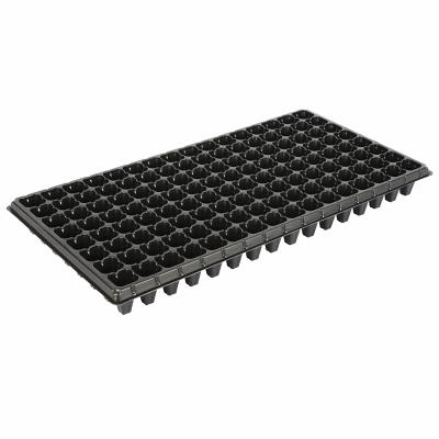 China Goods 128 Cells Sowing Tray Plastic Seed Germination Trays Garden Nursery Seeding Tray Planting Plastic Nursery Pots for sale