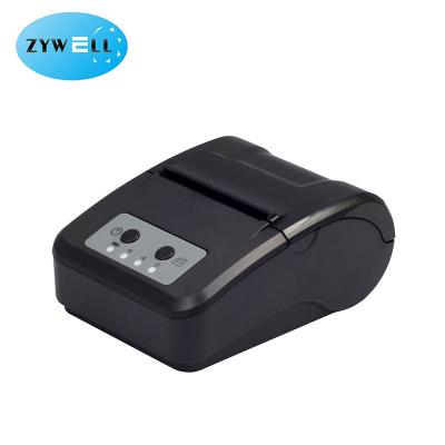 China Bluetooth 4.0 Mini Portable 58mm Wireless Thermal Printer Receipt Ticket Printing Black And White for sale