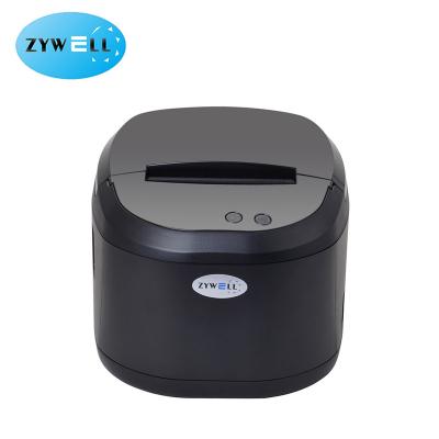 China Zywell ZY309 Black And White Label Printer Impresoras Desktop Auco Cutting Thermal Barcode Sticker Printer for sale