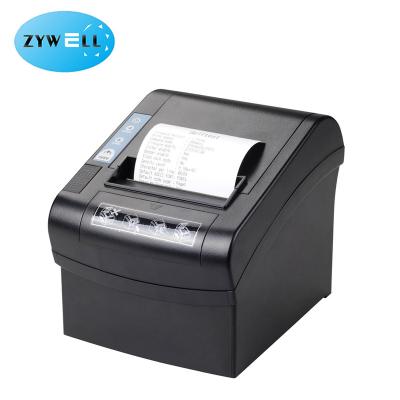 China Black and white Inkless ticket printer thermal printing for restaurant, kiosk, 50% cost saving ticket printer for sale for sale