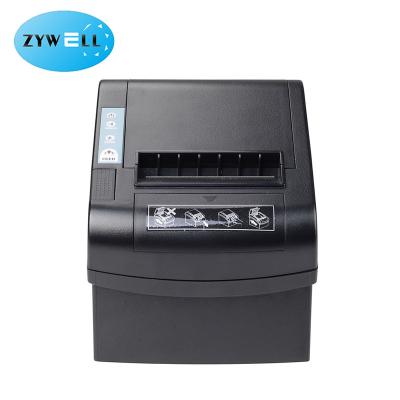 China Black And White Terminal Printer 58mm Thermal Receipt POS ZY802 80mm Thermal Receipt Printer For Computer for sale