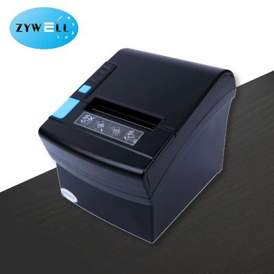 China Black and white ready to ship serial receipt printer usb ethernet billing print 80mm paper pos machine zy906 for sale