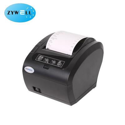 China Black And White Thermal Printer 80mm POS Receipt Printer USB&SERIAL Port for sale