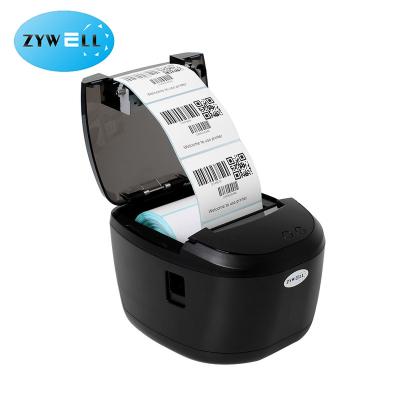 China Black up - - - minute printer 80mm thermal sticker printer label thermal printer with bluetooth for sale