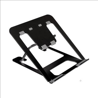 China Computer Cooling Portable Stand Ergonomic Adjustable Laptop Notebook Aluminum Alloy Protective Laptop Cooling Stand for sale