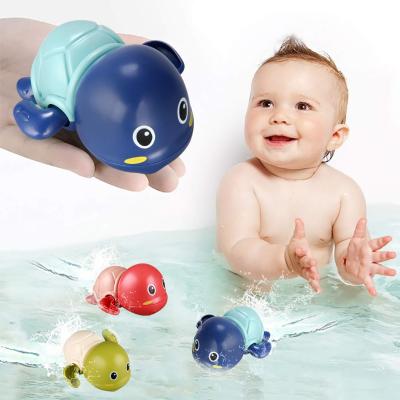 China Cognitive Floating Toy Bath Toys For Boy Girls Gifts Swim Pool Wing Up Tortoise Bath Toys For Toddler Bathtub Toys for sale