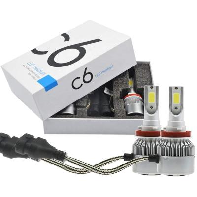 China Newest High Quality LED Headlight LED Fog Light C6:9006 9-36V 36W (CSP) 6000K 3800LM, LED Head Light for sale