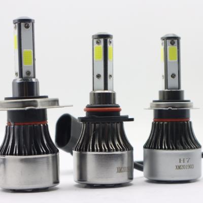 China Auto led headlight faros led universal G17 9006 9-32V 45W 6000K 4000lms 4000lms led bulb for sale