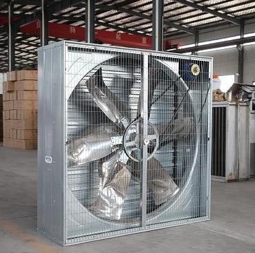 China Chicken House 50 Inch Poultry Ventilation Box Shaped Exhaust Fan for sale