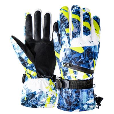 China Popular High Quality Gloves Non-slip Windproof Waterproof Snow Waterproof Winter Thickened Ski Sports Bike Gloves Warm for sale