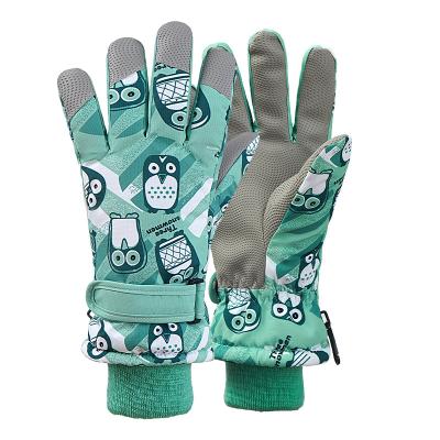 China New Sports Ski Gloves For Kids Outdoor Ski Gloves Kids Windproof Waterproof Winter Children's Ski Gloves Non-slip Windproof Waterproof for sale