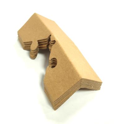 China Good strength & Consistency Three Sides Cardboard Edge Corner Protector Buckle Paper Corner Protector for sale