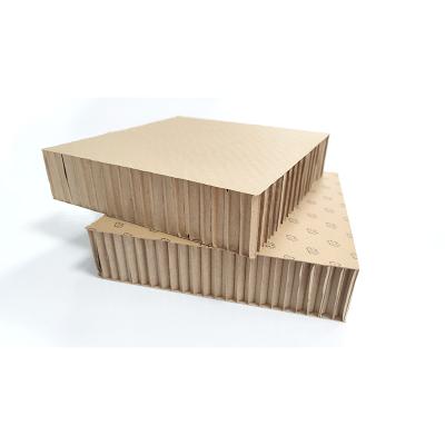 China 100% Recyclable Kraft Paper Honeycomb Core Cardboard 6-70mm Customized Factory Price for sale