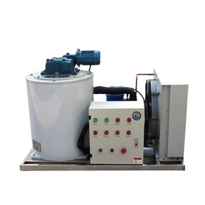 China Small Commercial Automatic 300kg/24h Flake Ice Maker Industrial Machine For Fish Meat for sale