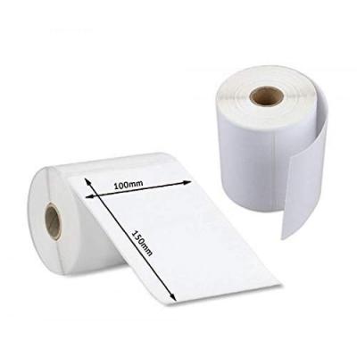 China Waterproof Blank Thermal Roll 4x6 Inch Thermal Label Direct Shipping Label for sale