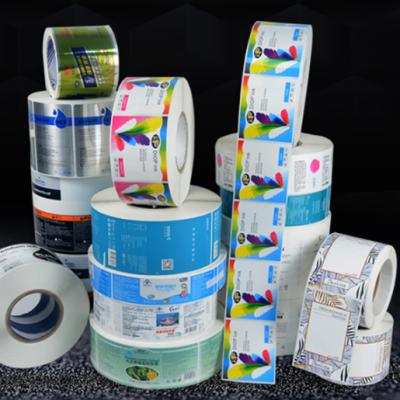 China Waterproof most popular custom adhesive labels with strong coated adhesion for sale